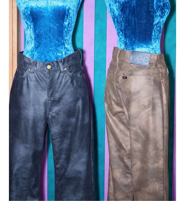  「《予約》LEE 別注 FAUX LEATHER パンツ」|その他|