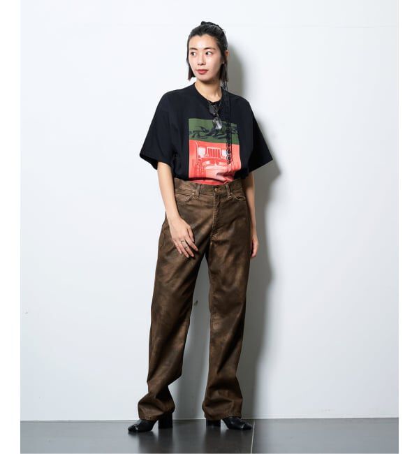  「《予約》LEE 別注 FAUX LEATHER パンツ」|その他|