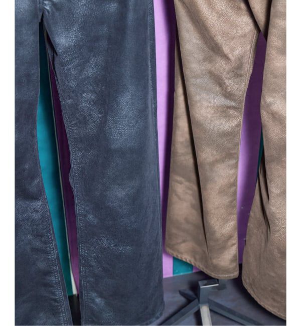  「《予約》LEE 別注 FAUX LEATHER パンツ」|その他|