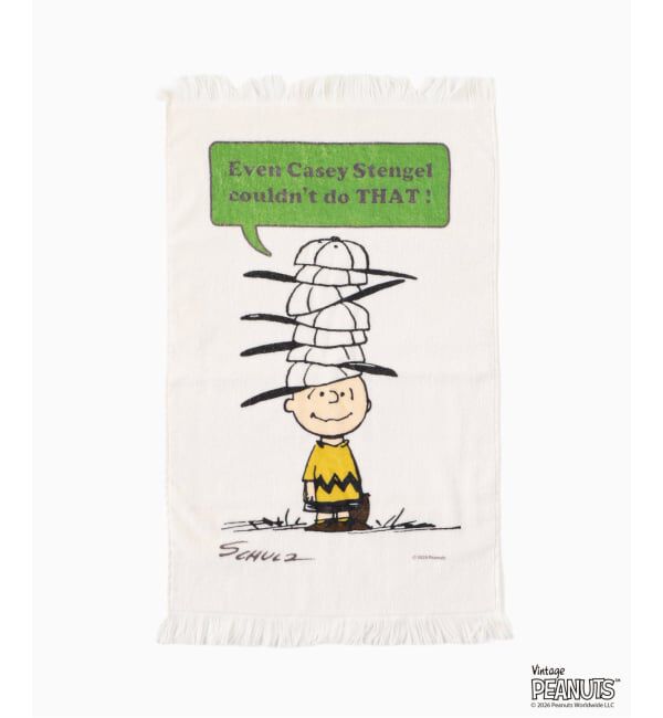 journal standard Furniture「【PEANUTS&times;JOURNAL STANDARD FURNITURE】FACE TOWEL　フェイスタオル」|タオル|