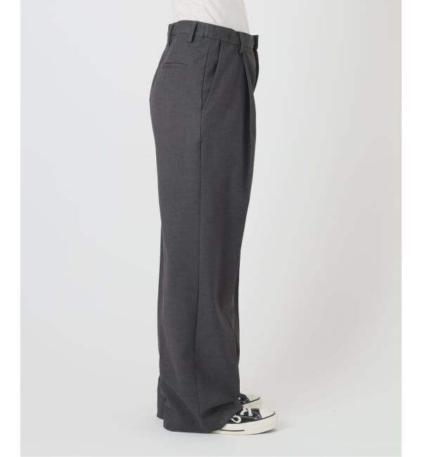 JOINT WORKS「NOCTO ARCHIVE/ノクト アーカイブ TR One-tuck Wide Slacks」|スラックス|
