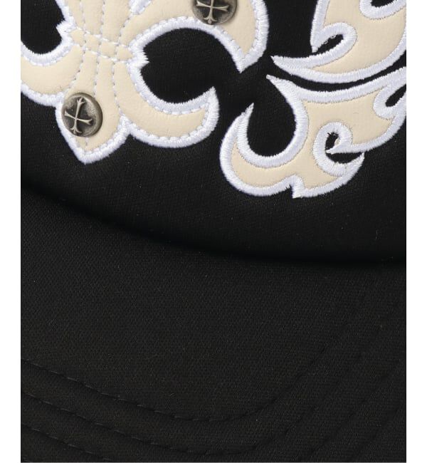 JOINT WORKS「SUPPLIER / サプライヤー Fleur Leather Patch Mesh Cap」|キャップ・キャスケット|