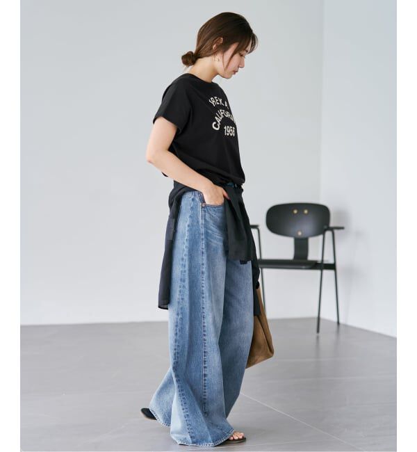 Plage「《追加》REMAKE WIDE DENIM パンツ」|デニム|