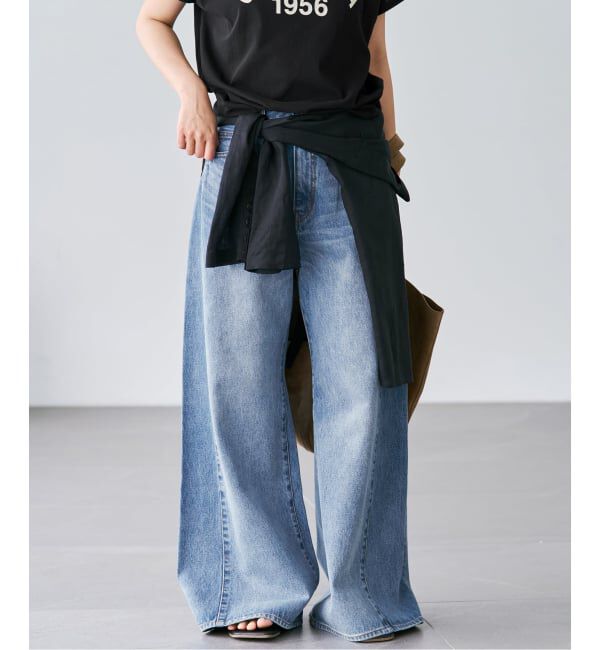 Plage「《追加》REMAKE WIDE DENIM パンツ」|デニム|