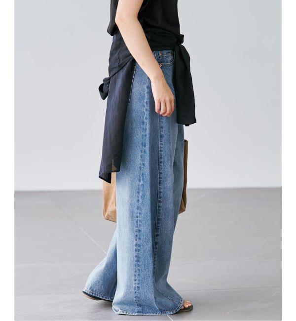 Plage「《追加》REMAKE WIDE DENIM パンツ」|デニム|