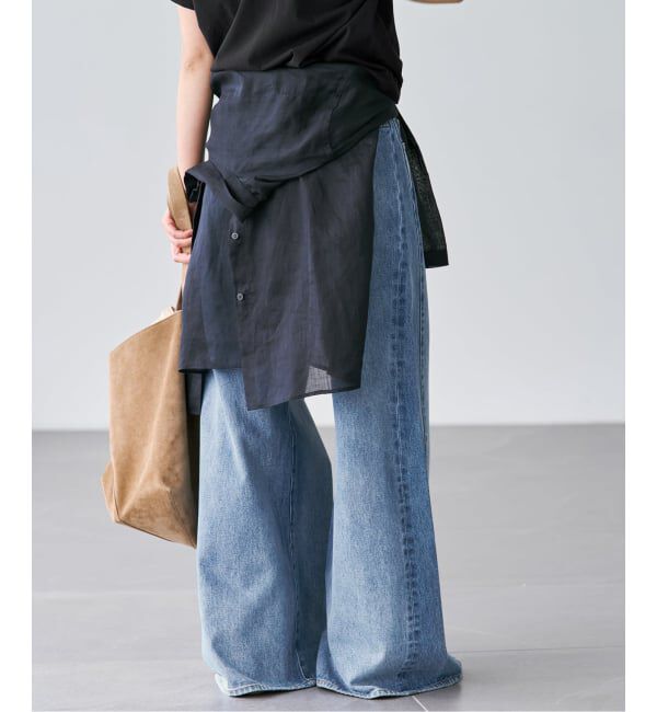 Plage「《追加》REMAKE WIDE DENIM パンツ」|デニム|