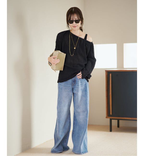 Plage「《追加》REMAKE WIDE DENIM パンツ」|デニム|