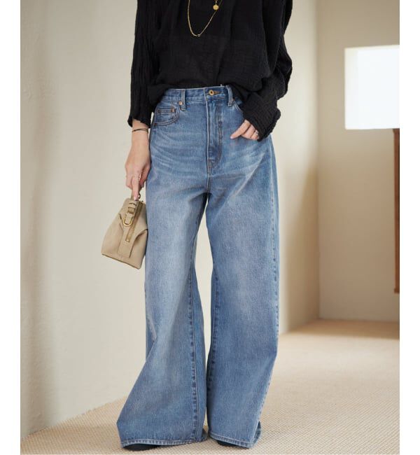 Plage「《追加》REMAKE WIDE DENIM パンツ」|デニム|