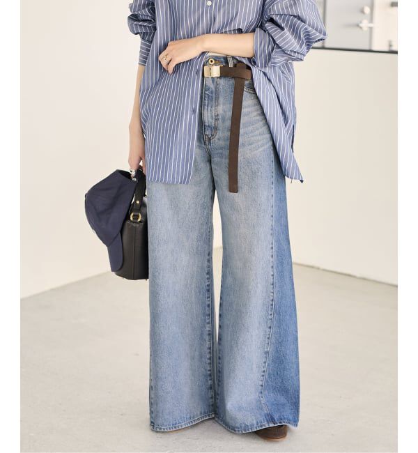 Plage「《追加》REMAKE WIDE DENIM パンツ」|デニム|