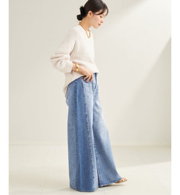 Plage「《追加》REMAKE WIDE DENIM パンツ」|デニム|
