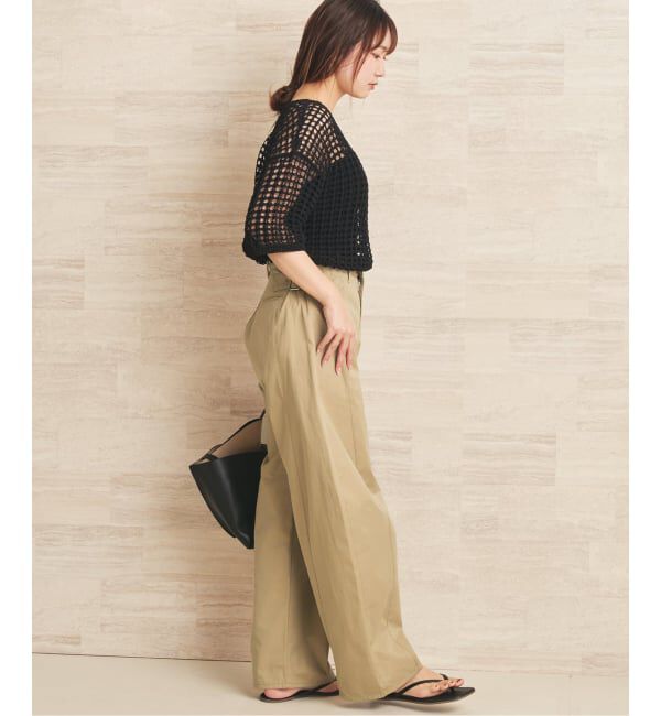 Plage「NEPLA. / ネプラ SIDE W BELT CURVED チノパンツ」|チノ|