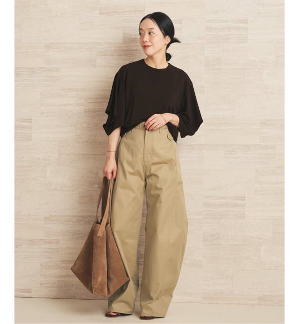 Plage「NEPLA. / ネプラ SIDE W BELT CURVED チノパンツ」|チノ|
