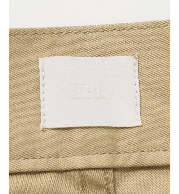 Plage「NEPLA. / ネプラ SIDE W BELT CURVED チノパンツ」|チノ|