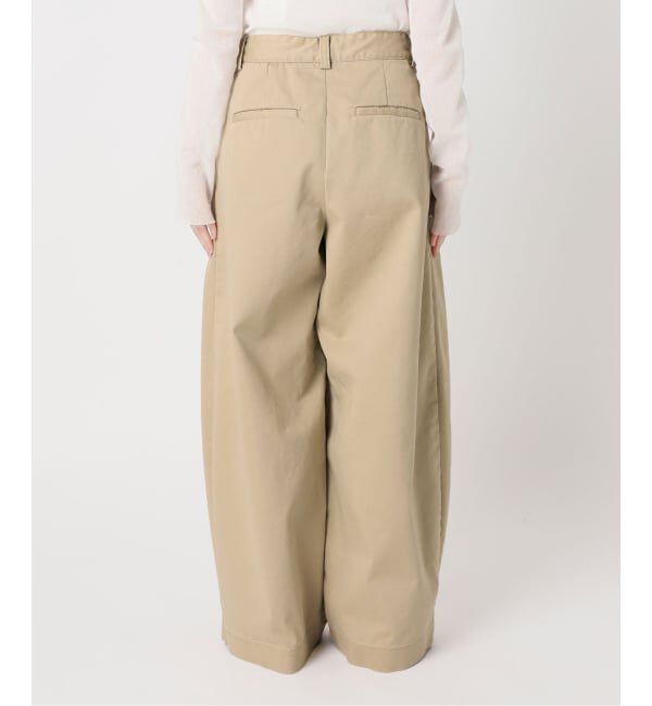 Plage「《追加予約》R&rsquo;IAM Super wide CHINO パンツ 4」|チノ|