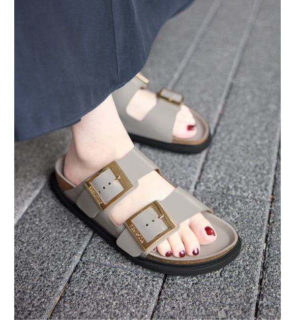 IENA「BIRKENSTOCK/ビルケンシュトック Arizona DB サンダル 1029400/1029850」|サンダル|グレーA