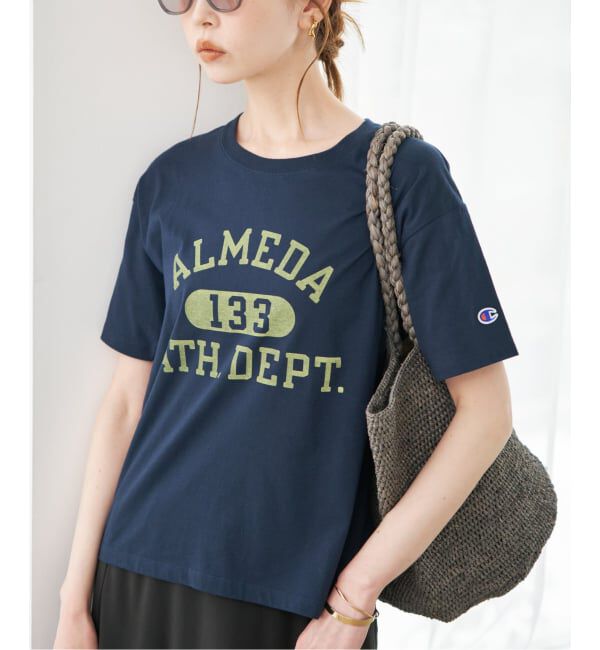 SLOBE IENA「Champion/チャンピオン SLOBE別注 ロゴTシャツ」|Tシャツ・カットソー|