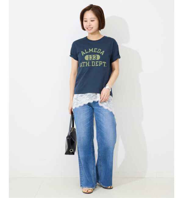 SLOBE IENA「Champion/チャンピオン SLOBE別注 ロゴTシャツ」|Tシャツ・カットソー|