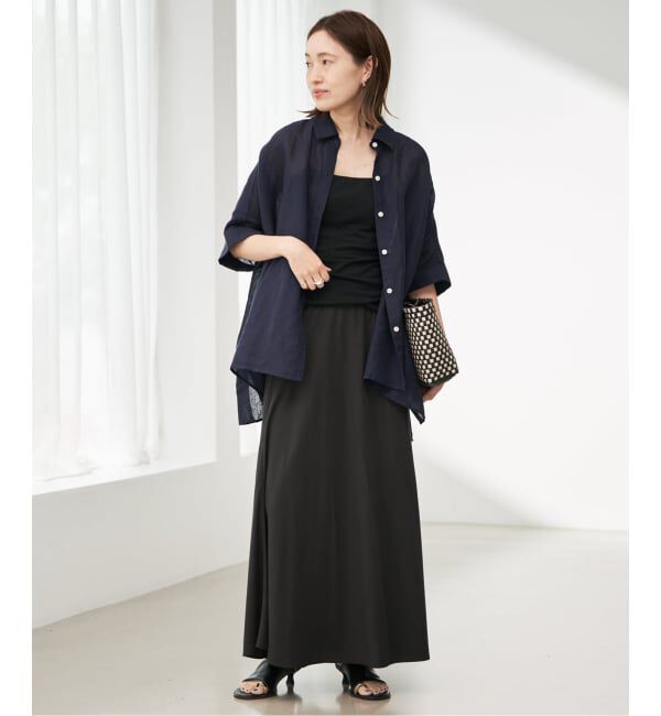 SLOBE IENA「《3サイズ展開/シリーズあり/追加》フィブリルマーメイドフレアスカート」|スカート|