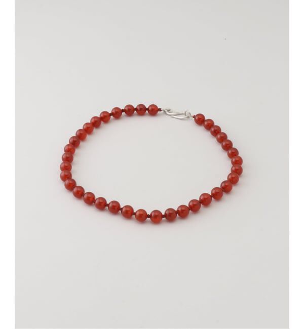 IENA LA BOUCLE「《追加予約》OCUCCI チョーカー red agate 8MM37cm OJNL-2514」|ネックレス|