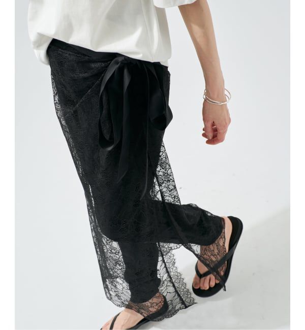 VERMEIL par iena「《予約》Lace Overlay Scarf」|その他|