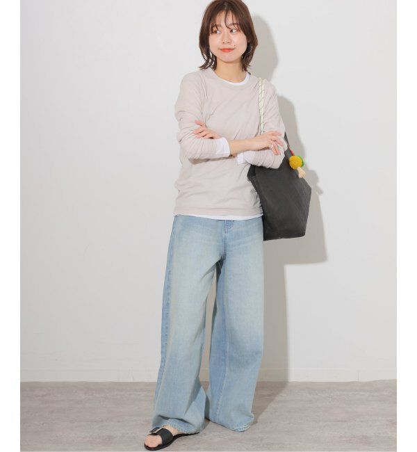 JOURNAL STANDARD relume「シアークルーネックロングTシャツ」|Tシャツ・カットソー|
