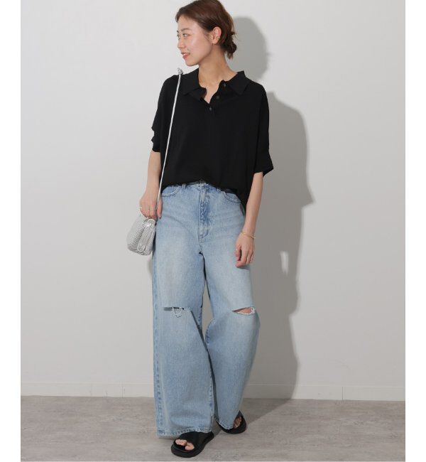 JOURNAL STANDARD relume「《追加3》ウォッシャブルニットポロシャツ」|ニット・セーター|