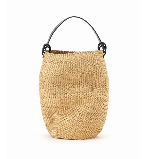 journal standard L'essage「【INES BRESSAND】POT FROISSE：かごバッグ」|かごバッグ|