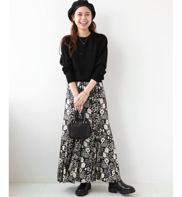 JOURNAL STANDARD relume「《WEB限定追加予約3》レトロフラワープリントマーメイドスカート」|スカート|