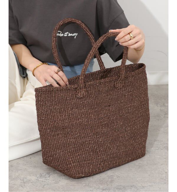 JOURNAL STANDARD relume「【MACHAKOS /マチャコス】 カゴTOTE BAG」|かごバッグ|ブラウン