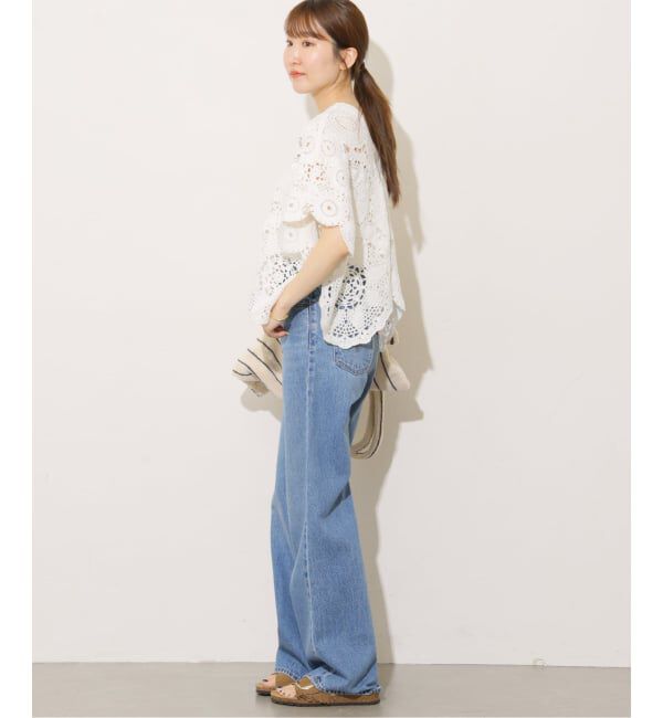 JOURNAL STANDARD relume「《WEB限定追加予約》【TORRAZZO DONNA/トラッゾドンナ】クロシェポンチョ」|ニット・セーター|