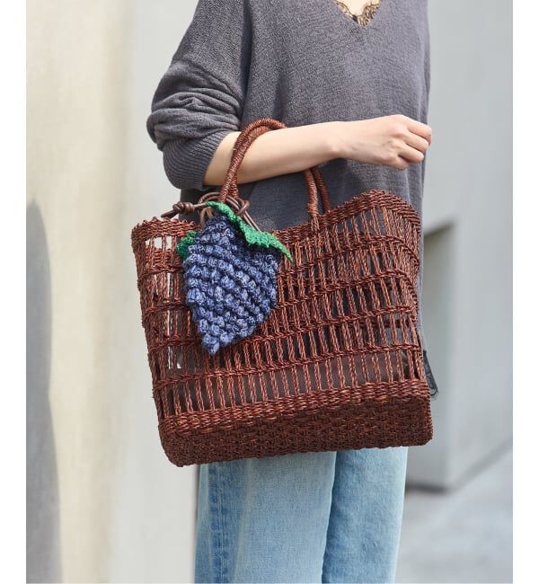 JOURNAL STANDARD「別注【VARNY &times; MARCOMONDE &times; JOURNAL STANDARD】 FRUITS BAG」|かごバッグ|
