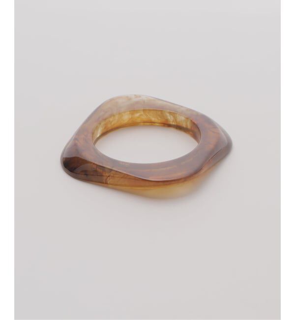 journal standard L'essage「《予約》CRYSTAL HAZE/クリスタル ヘイズ  Jelly Bangle Tortoise 1 バングル」|ブレスレット・バングル|