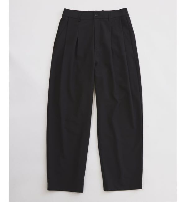 JOURNAL STANDARD relume「ヒールカット TR ルーズ ライトスラックス」|スラックス|ブラック