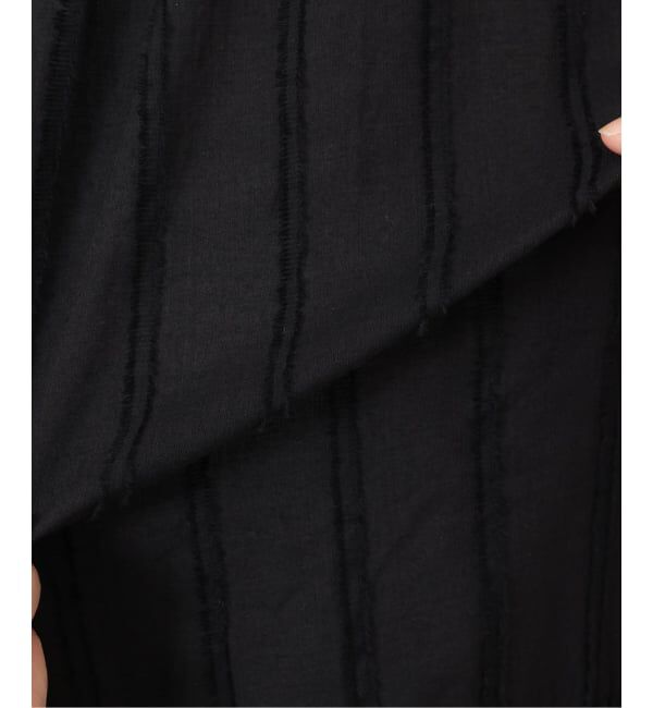 journal standard luxe「ドビーストライプ ギャザードルマンワンピース」|ワンピース|