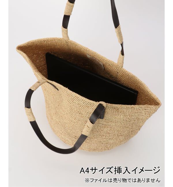 JOURNAL STANDARD「【MADE IN MADA /メイドインマダ】ALICE M LEATHER STRAP BAG」|かごバッグ|