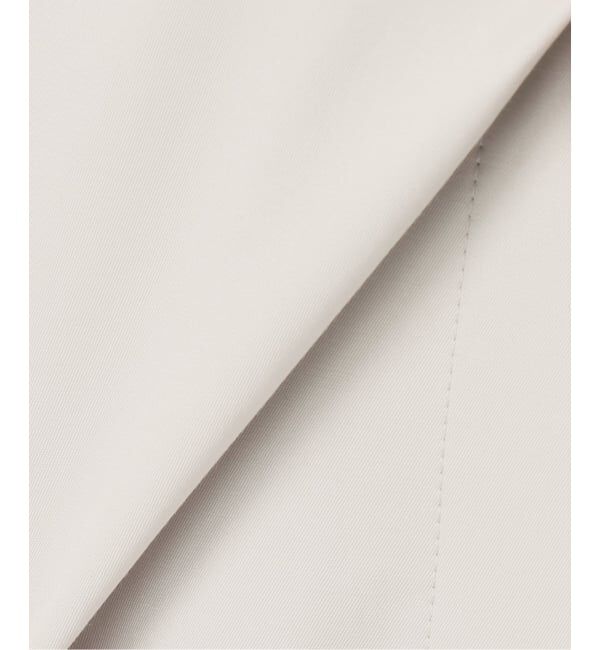 Spick and Span「T/Cギャバステンカラーハーフコート」|ステンカラーコート|