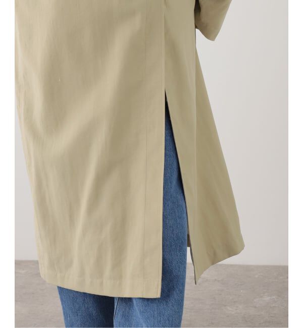 FRAMeWORK「JANE SMITH/ジェーンスミス NYLON TWILL BALMACANコート」|ステンカラーコート|