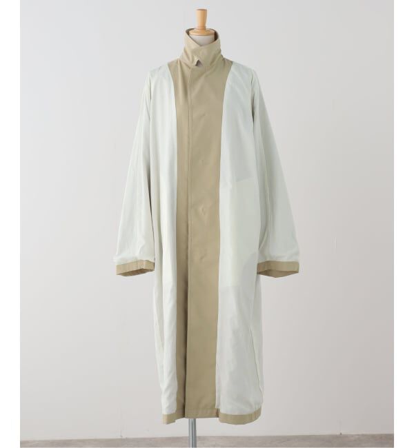 FRAMeWORK「JANE SMITH/ジェーンスミス NYLON TWILL BALMACANコート」|ステンカラーコート|