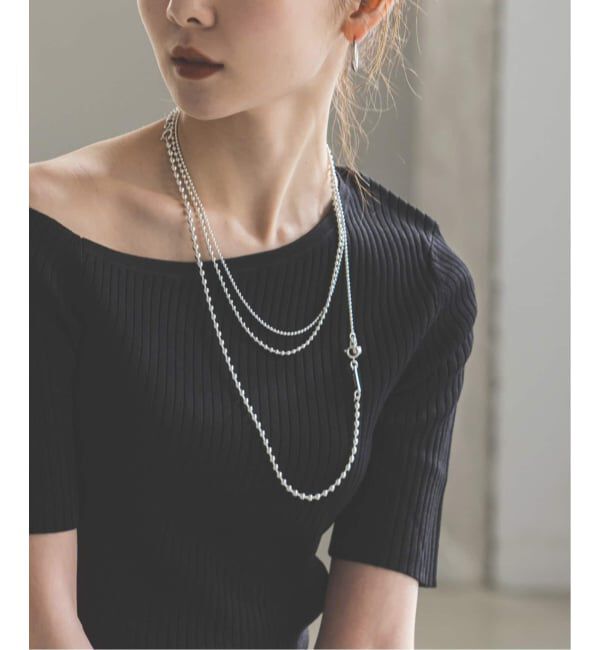 NOBLE「《追加》in mood/インムード MULTIBALL CHAIN-necklace」|ネックレス|