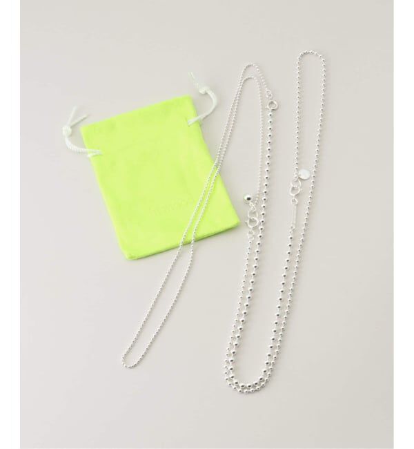 NOBLE「《追加》in mood/インムード MULTIBALL CHAIN-necklace」|ネックレス|