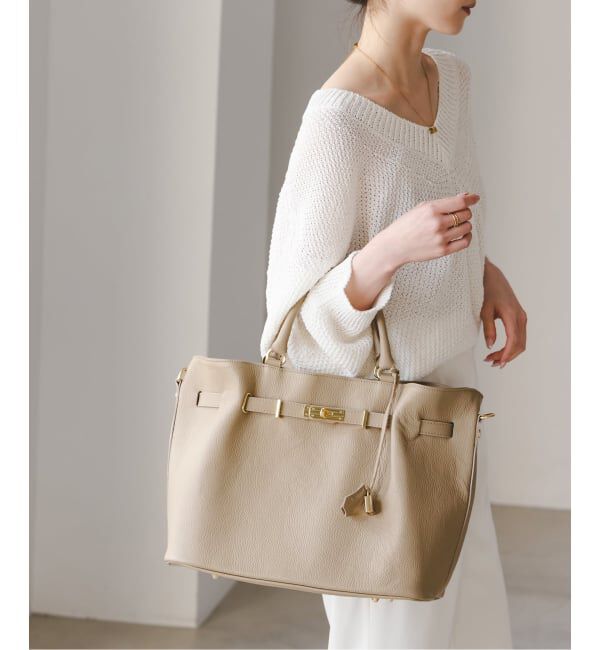 NOBLE「《WEB・なんば店限定追加》MILOS/ミロス 金具付きトート」|トートバッグ|