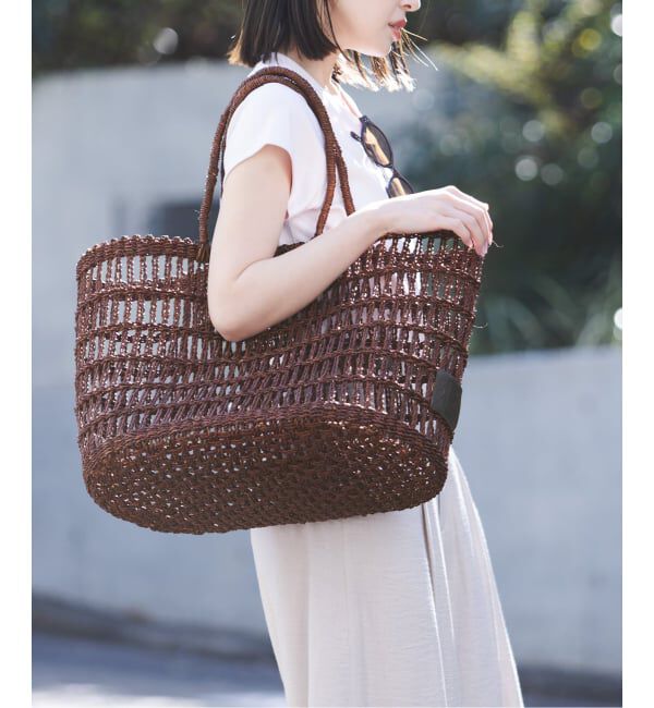 NOBLE「VARNY/ヴァーニー LIMA-LARGE」|かごバッグ|