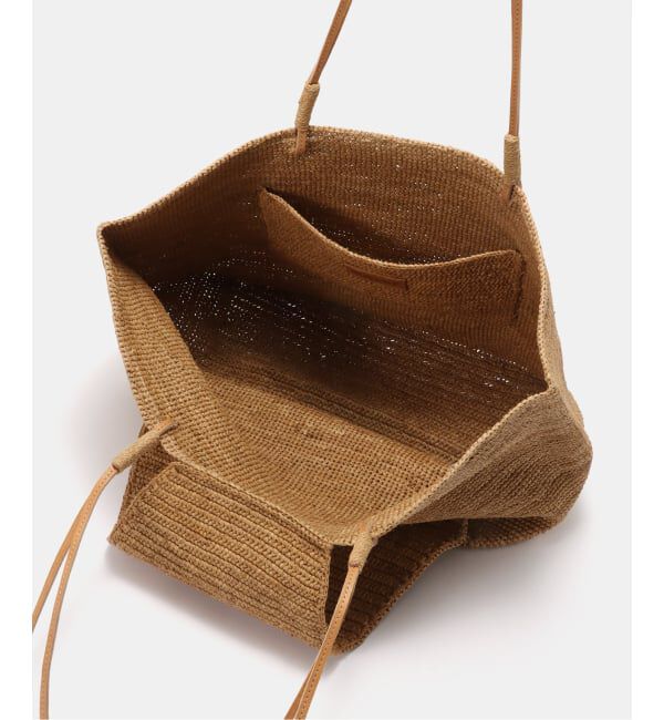 FRAMeWORK「SOVANI Marie laure raffia bag」|かごバッグ|