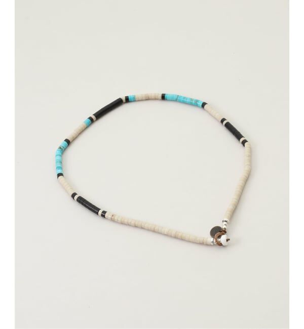 FRAMeWORK「MIKIA/ミキア 別注fossiljasper/turquoise ネックレス40」|ネックレス|