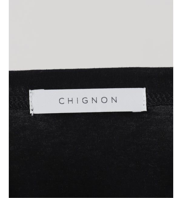  「【洗える】CHIGNON/シニヨン  レースフレンチカットソー」|Tシャツ・カットソー|