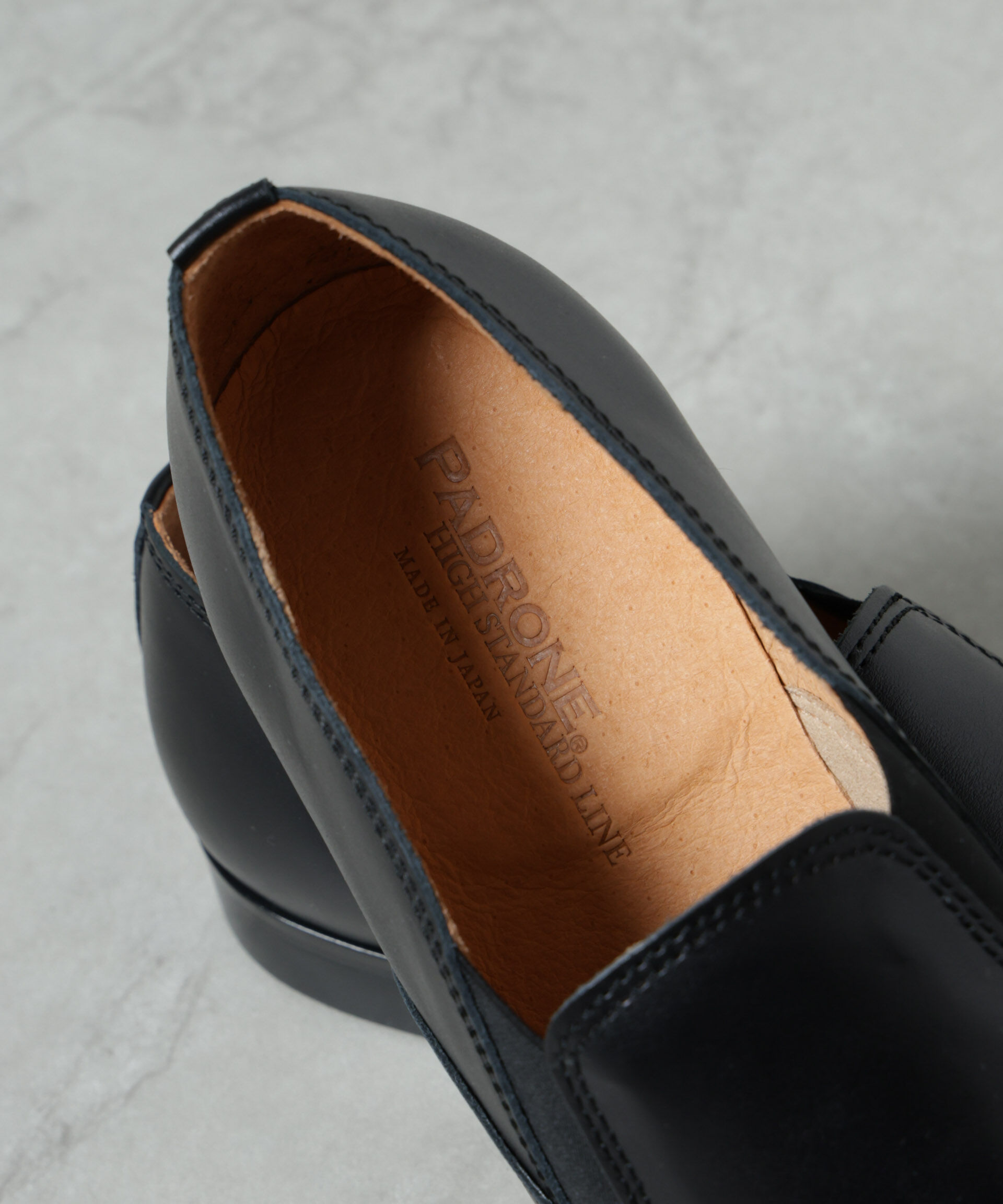 nano･universe「PADRONE THE STANDARD LINE/別注 SIDE GORE SHOES/サイドゴアシューズ」|ビジネス・ドレスシューズ|