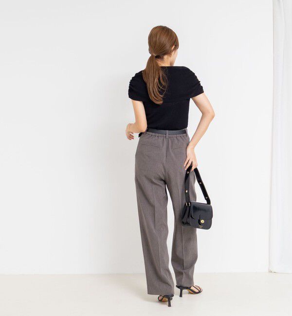 NOLLEY'S sophi「◇【WEB限定カラーあり】《手洗い可能》シアーオフショルプルオーバーニット」|ニット・セーター|