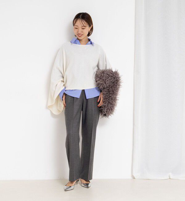 NOLLEY'S「フラノセミワイドパンツ」|その他|