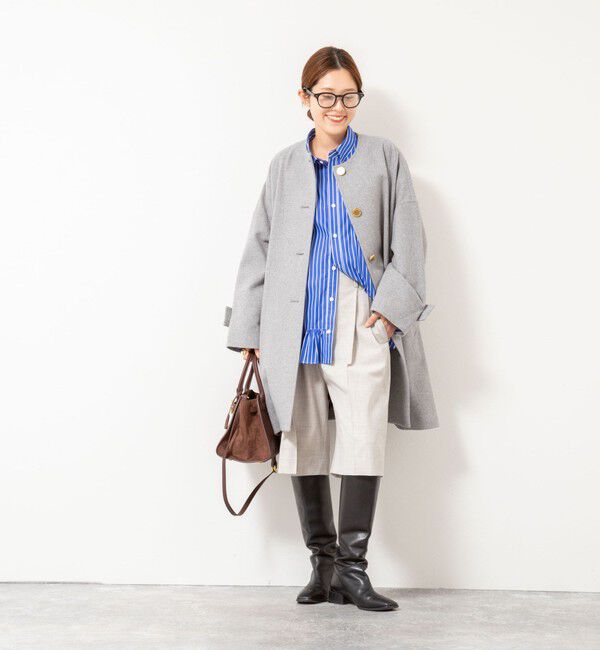 Rie Miller「ウォッシャブル2タックハーフパンツ」|その他|
