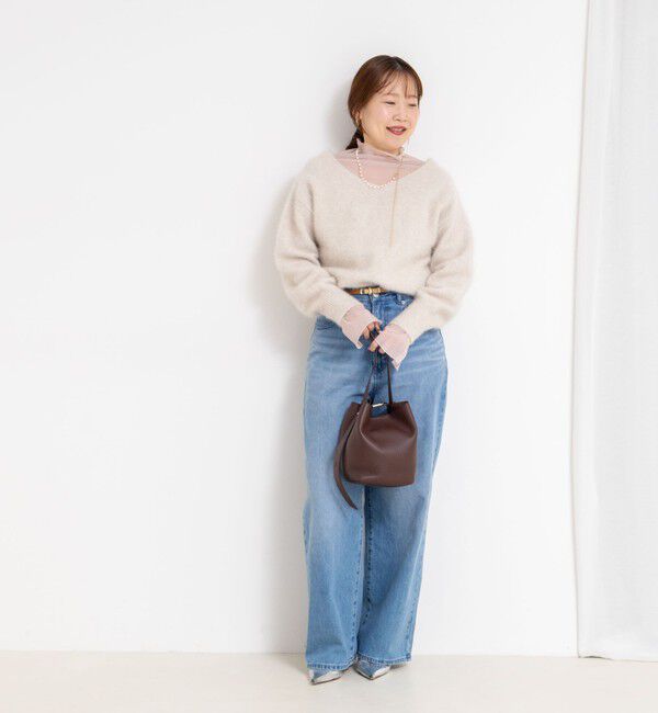 NOLLEY'S sophi「ウォッシャブルシアーオーガンジータートルネック」|Tシャツ・カットソー|